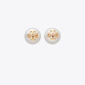 Tory Burch Kira Pearl Stud Earrings